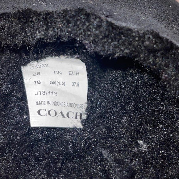 New Coach Portia Winter Boots Cold Weather Mid-Calf Insulated Pull-On G3329 - Picture 7 of 8